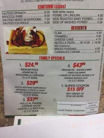 Three Brother's Pizza Restaurant - Brooklyn, NY menu_pic
