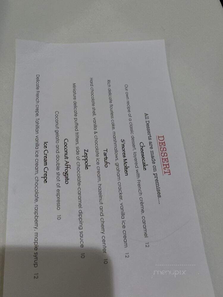 Traditions 118 - Yorktown Heights, NY menu_pic