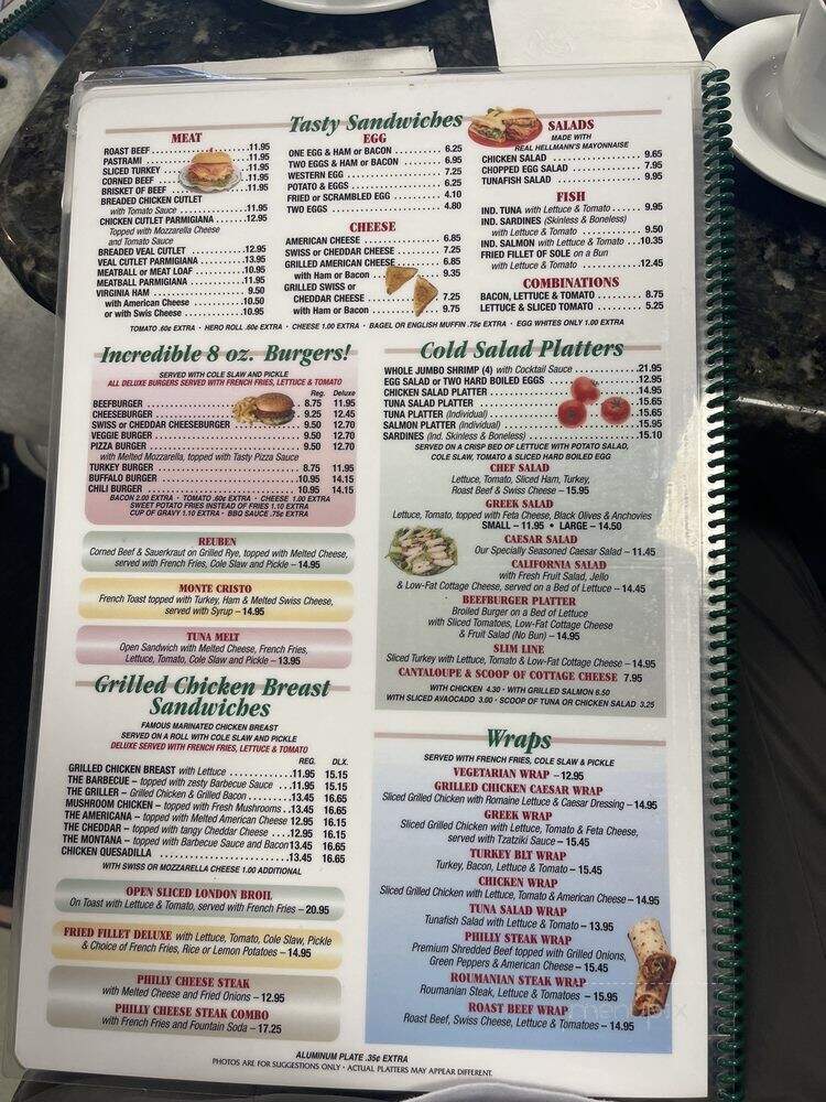 Uncle Bill's Diner - Flushing, NY menu_pic