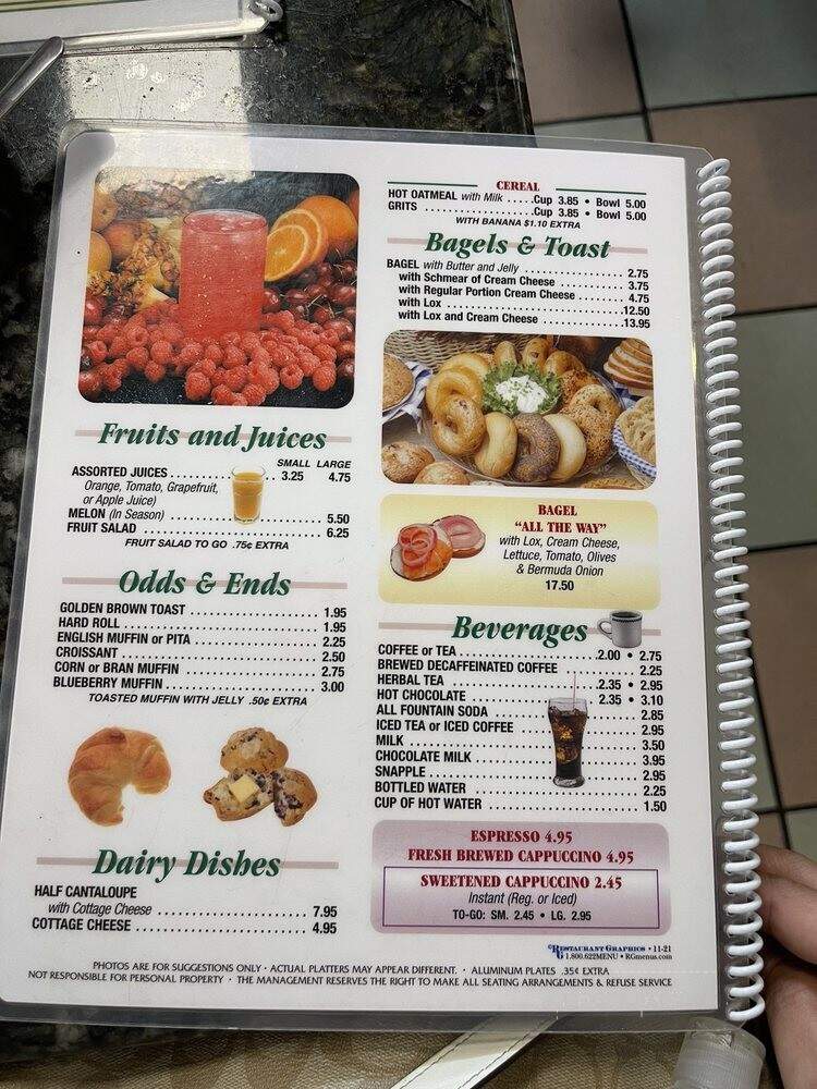Uncle Bill's Diner - Flushing, NY menu_pic