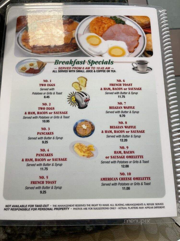 Uncle Bill's Diner - Flushing, NY menu_pic