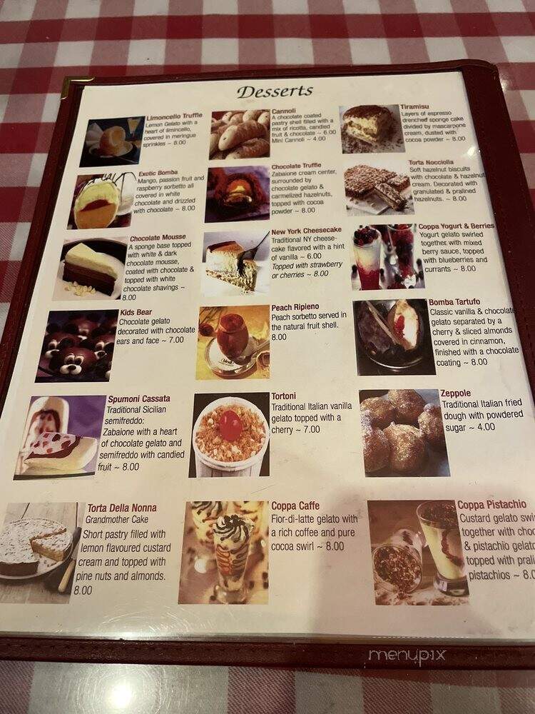 V & T Pizza - New York, NY menu_pic