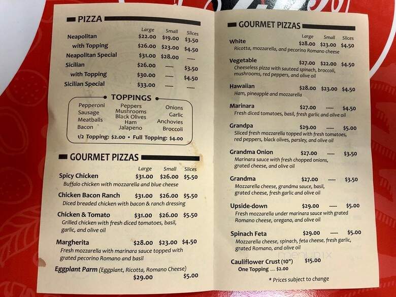V I Pizza - Bayside, NY