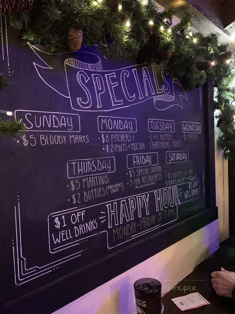 Wellington Pub - Buffalo, NY menu_pic