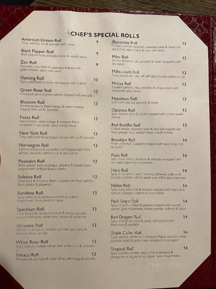 Yamato Restaurant - Brooklyn, NY menu_pic