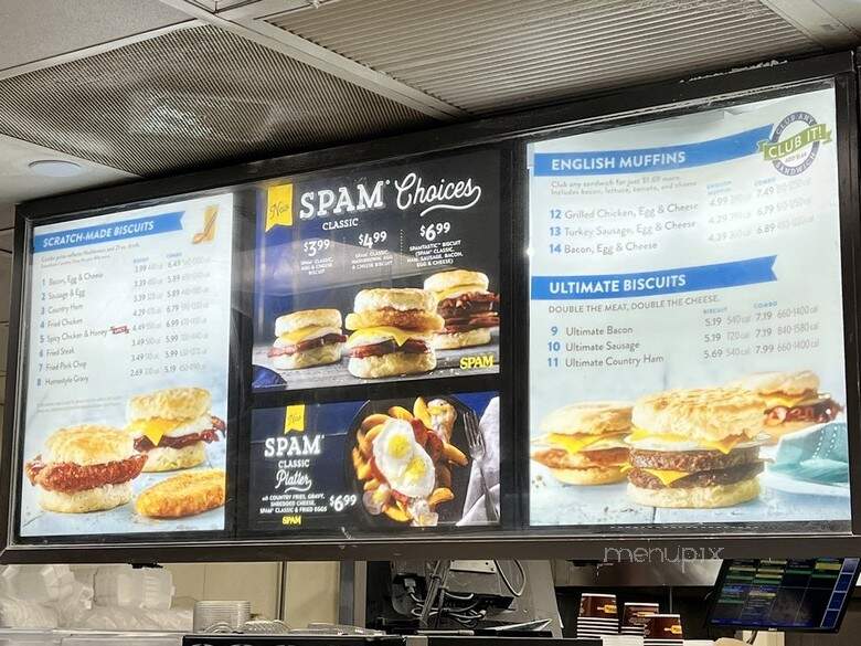 Biscuitville - Mebane, NC menu_pic
