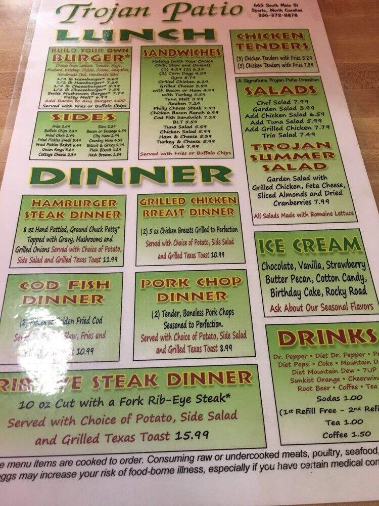 Jerg's Patio - Sparta, NC menu_pic