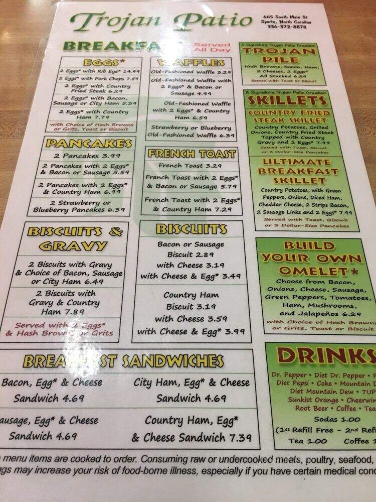 Jerg's Patio - Sparta, NC menu_pic