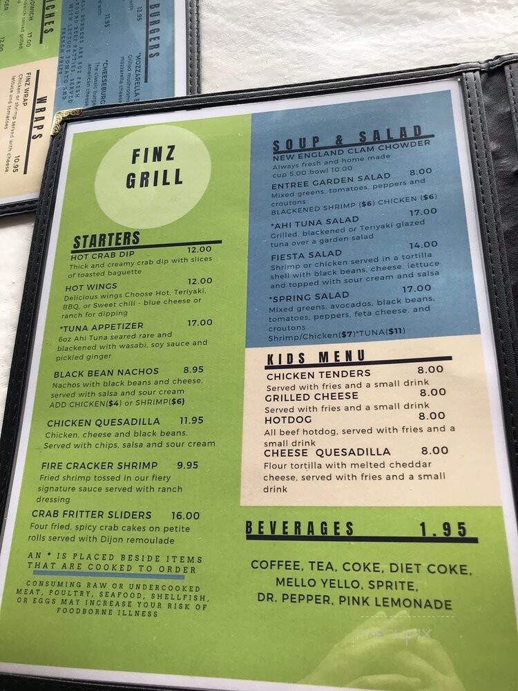 Finz Grill & Eatery - Beaufort, NC