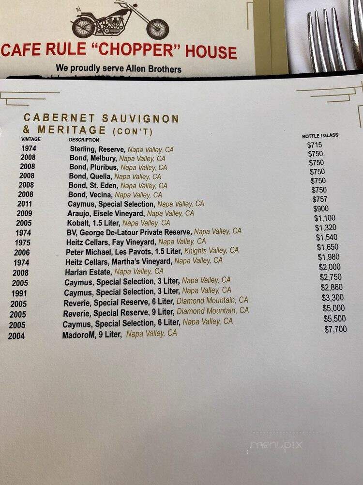 Youssef 242 - Hickory, NC menu_pic