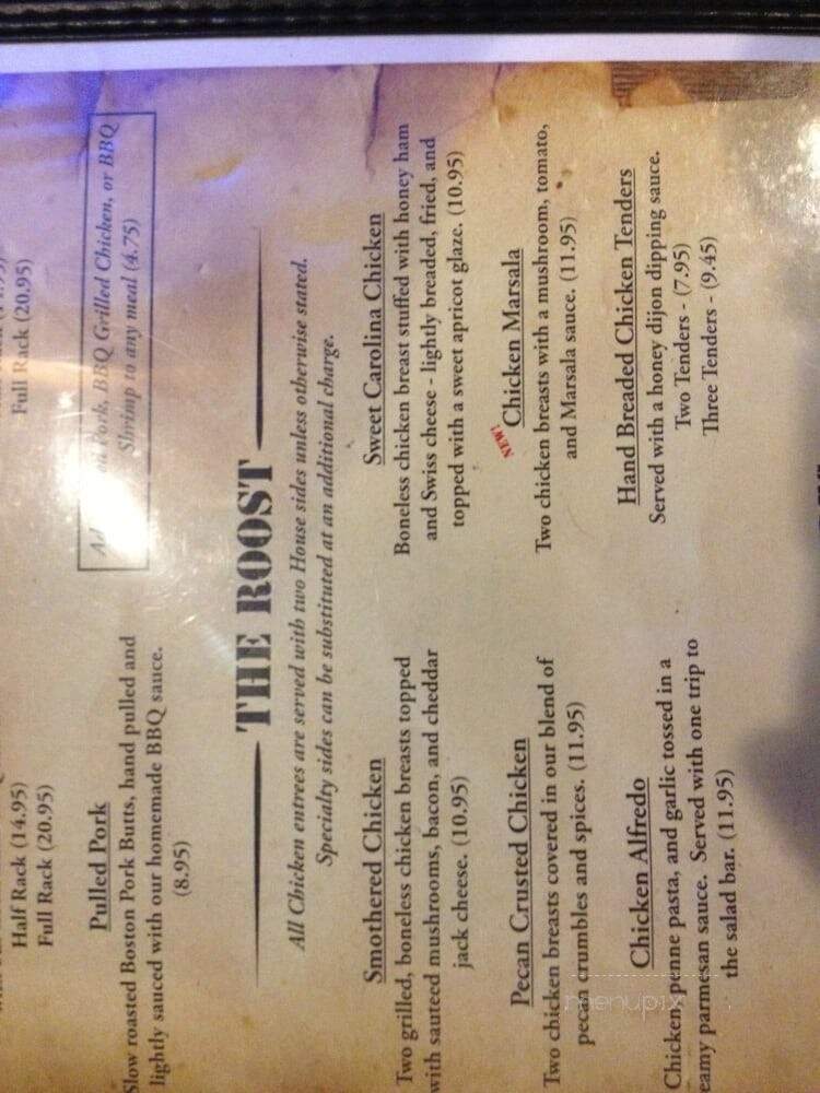 Brothers Restaurant - Murphy, NC menu_pic