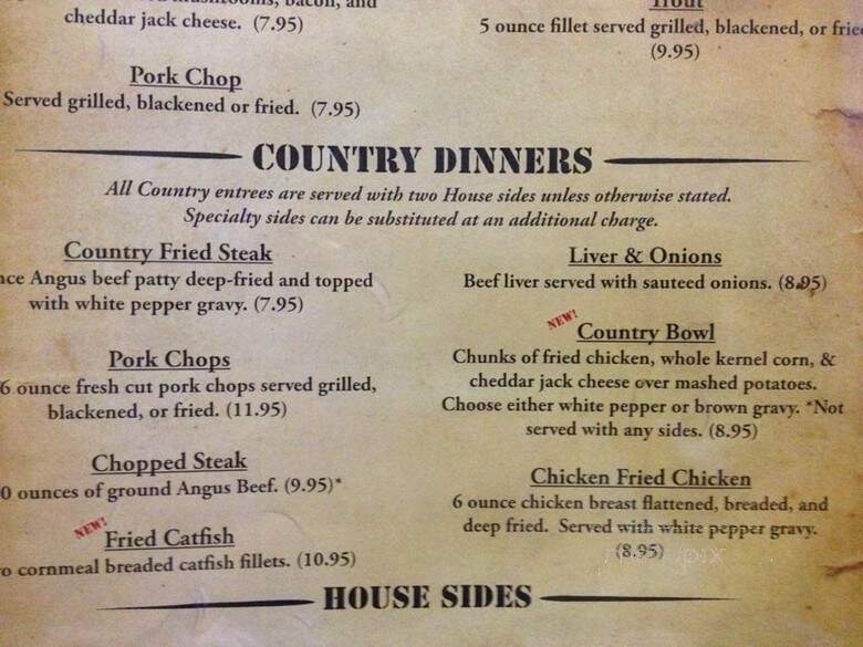 Brothers Restaurant - Murphy, NC menu_pic