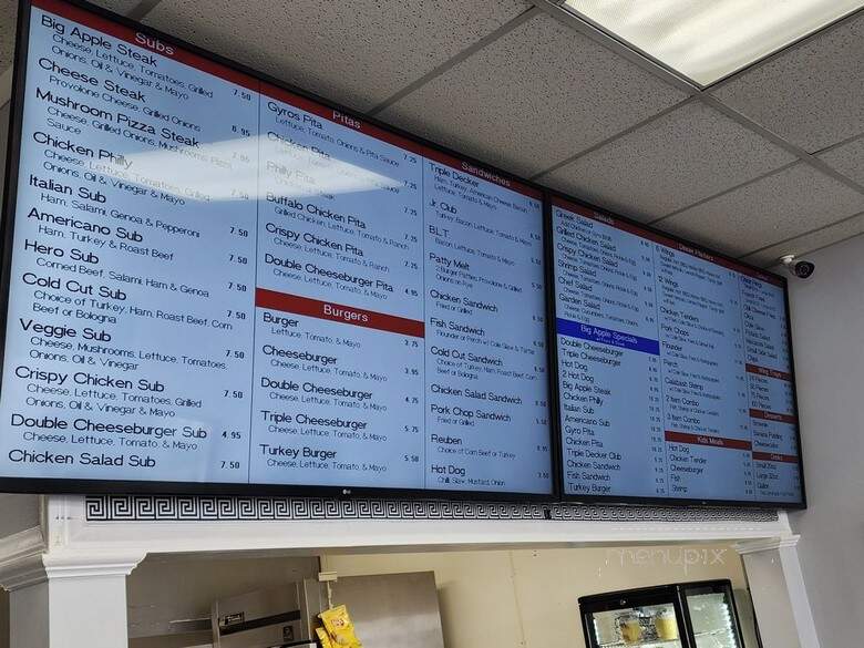 Big Apple Deli & Restaurant - Charlotte, NC menu_pic