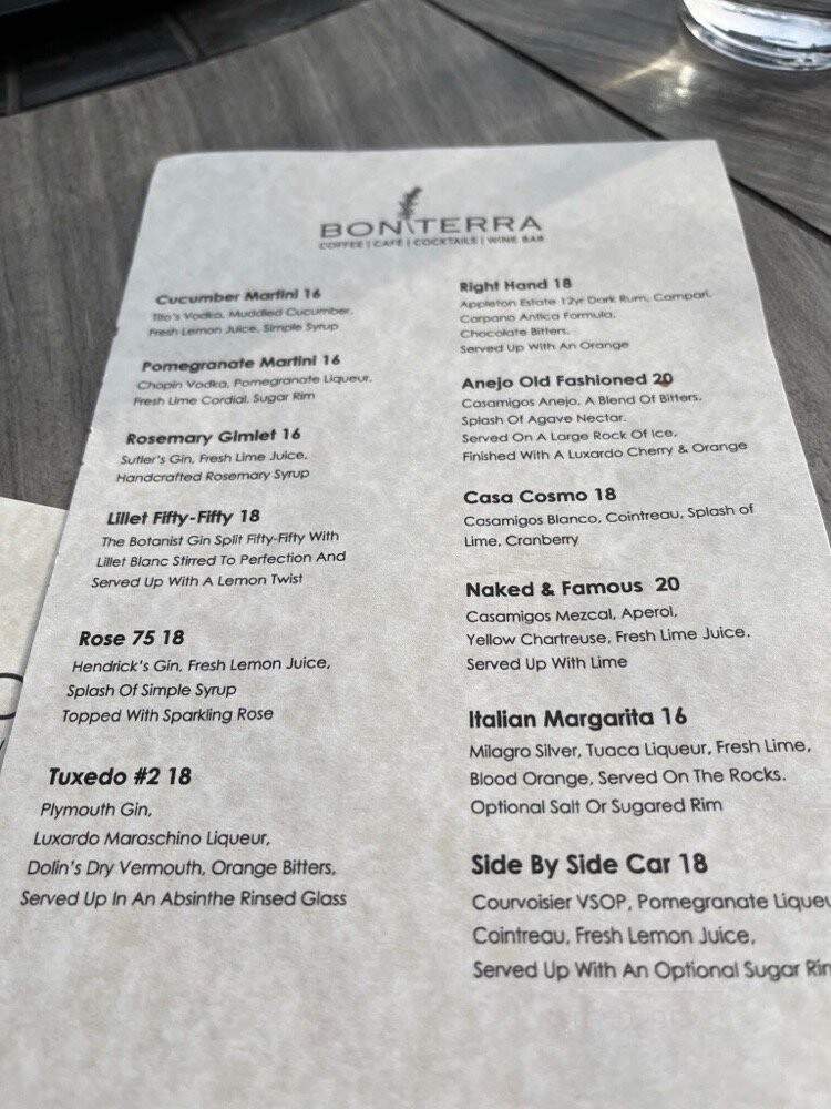 Bonterra Dining & Wine Room - Charlotte, NC