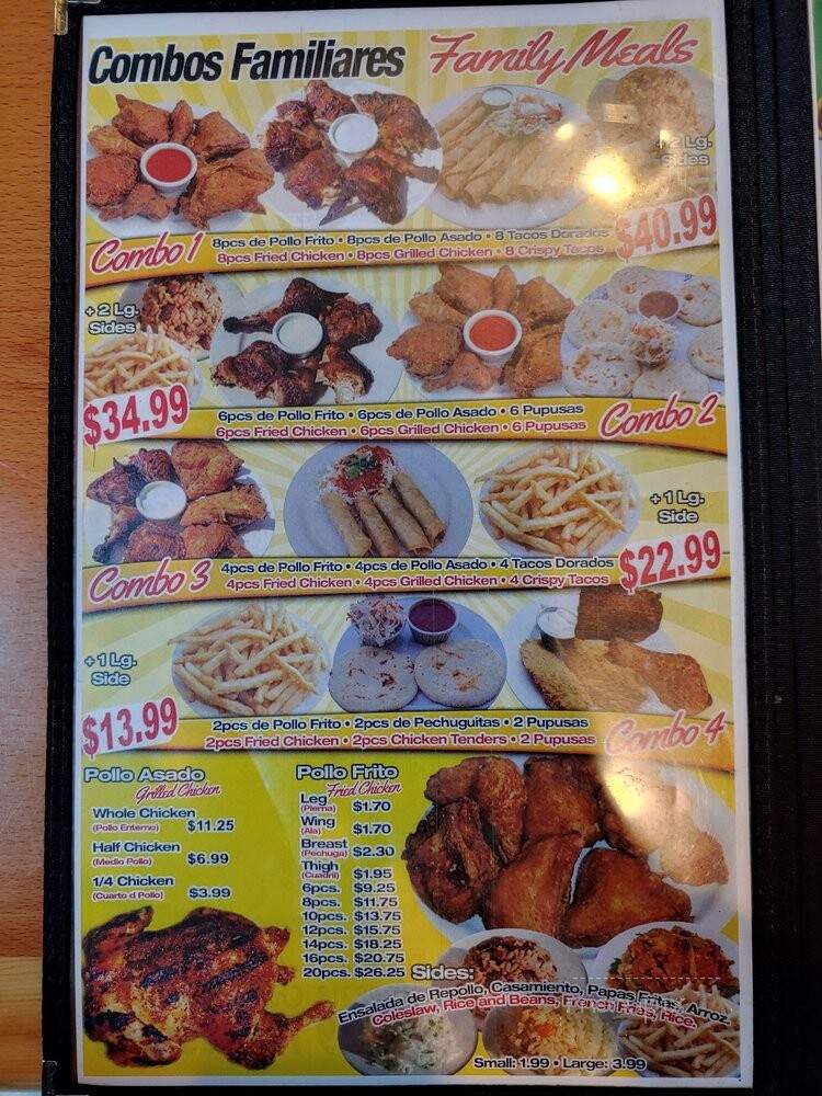 Pollo Royal Restaurant - Charlotte, NC menu_pic
