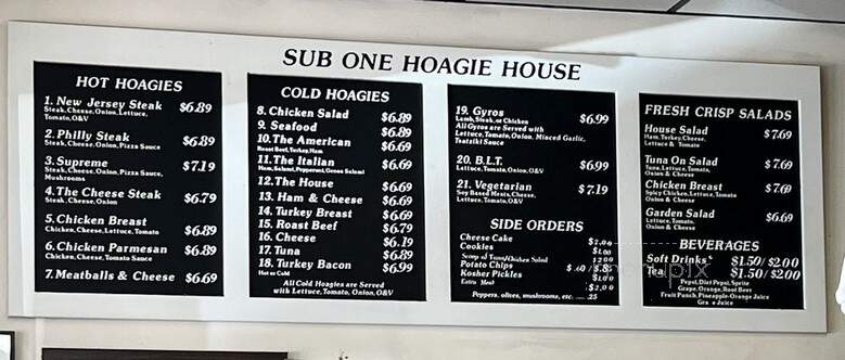 Sub One Hoagie House - Charlotte, NC