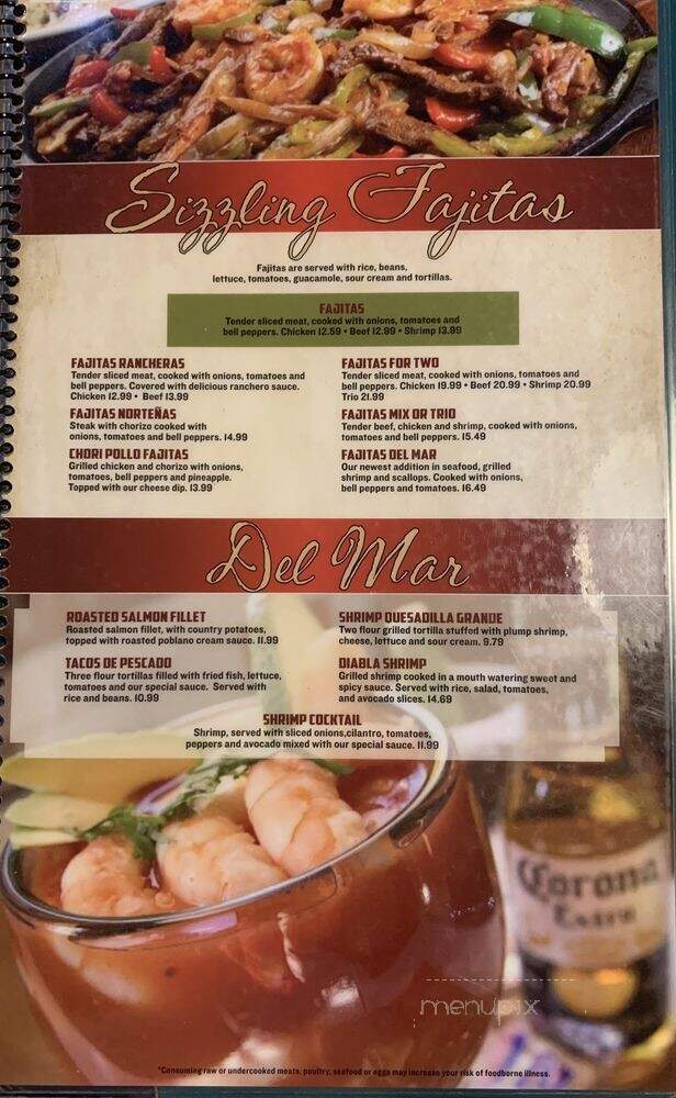 Mi Casita Restaurant Mexicano - Fayetteville, NC menu_pic