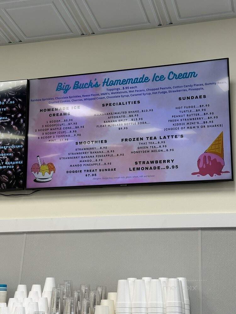 Big Bucks Ice Cream - Corolla, NC
