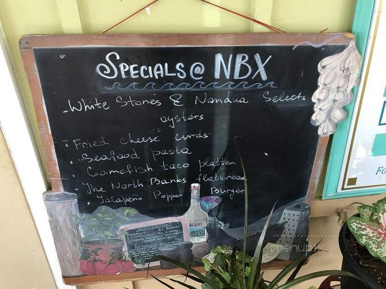 North Banks Wine Shop - Corolla, NC menu_pic