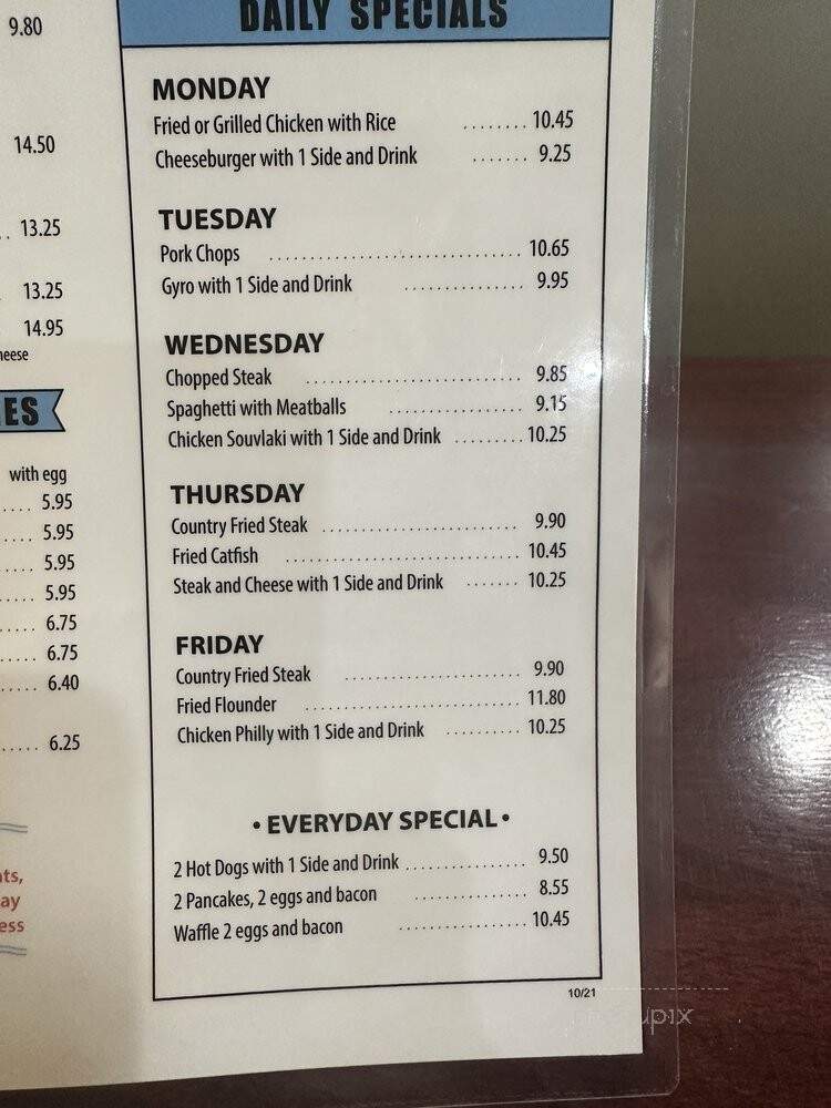 Jimmy The Greek Kitchen - Winston Salem, NC menu_pic