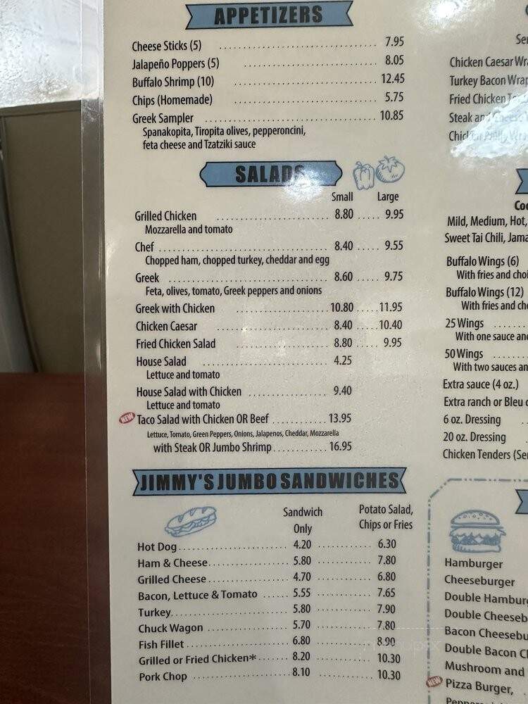 Jimmy The Greek Kitchen - Winston Salem, NC menu_pic