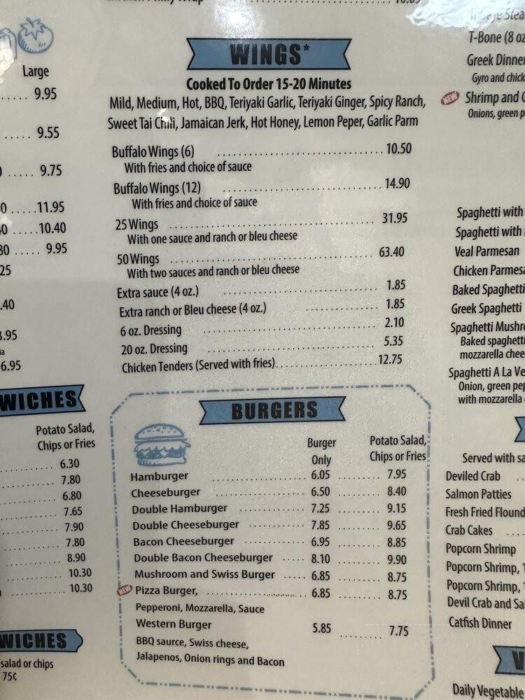 Jimmy The Greek Kitchen - Winston Salem, NC menu_pic