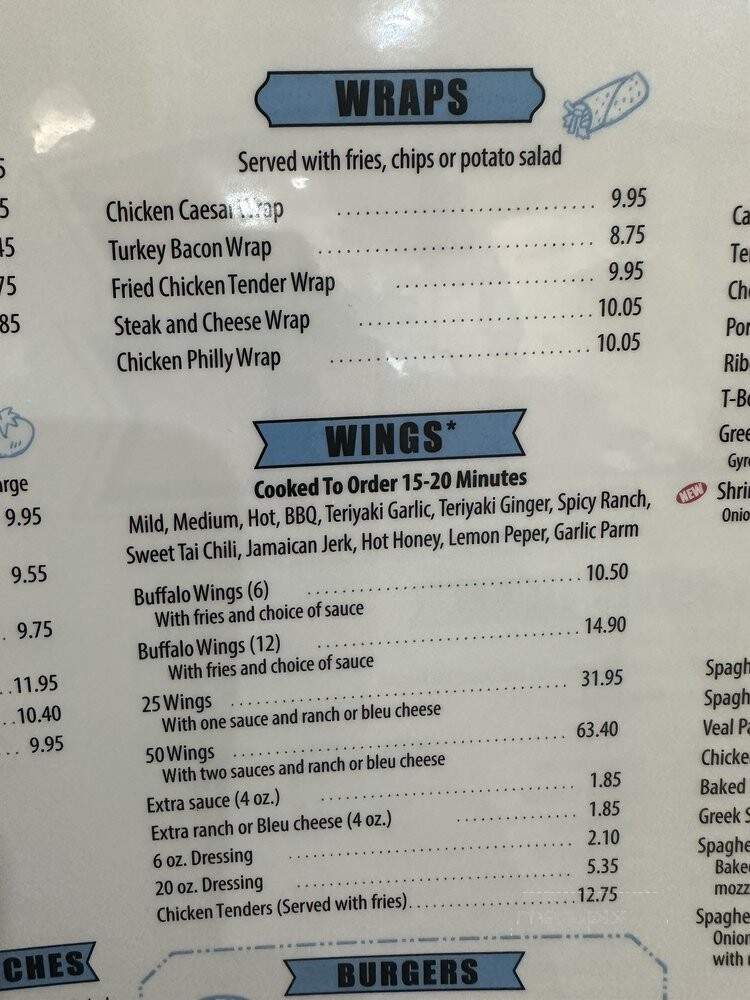 Jimmy The Greek Kitchen - Winston Salem, NC menu_pic