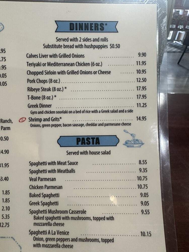 Jimmy The Greek Kitchen - Winston Salem, NC menu_pic