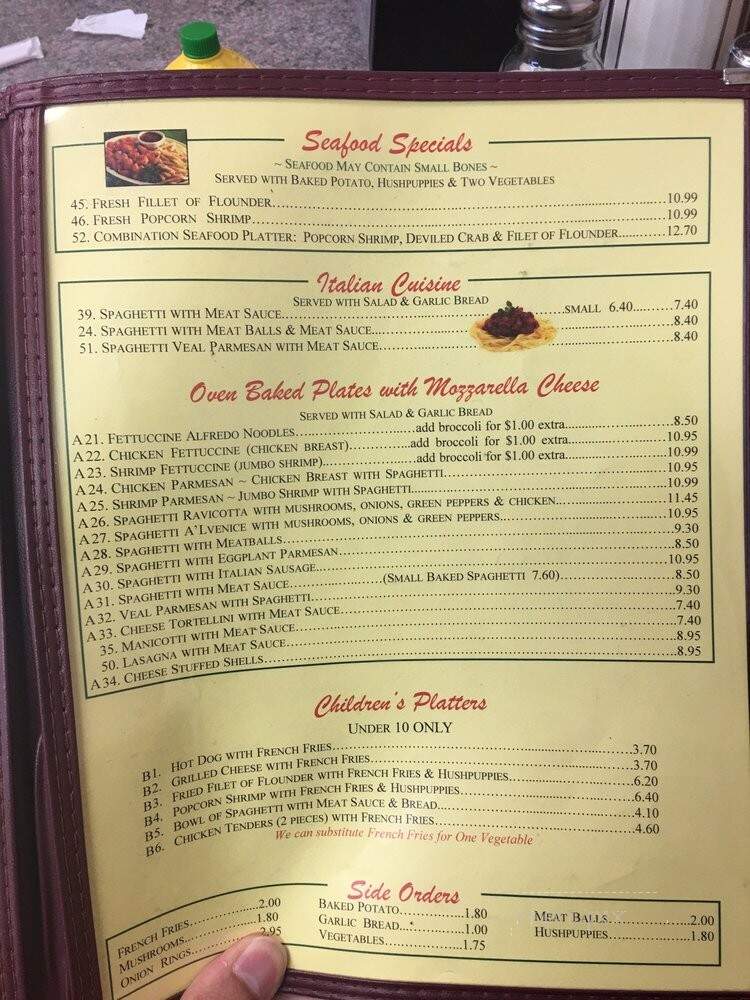 Ranch-O-Drive In - Winston Salem, NC menu_pic