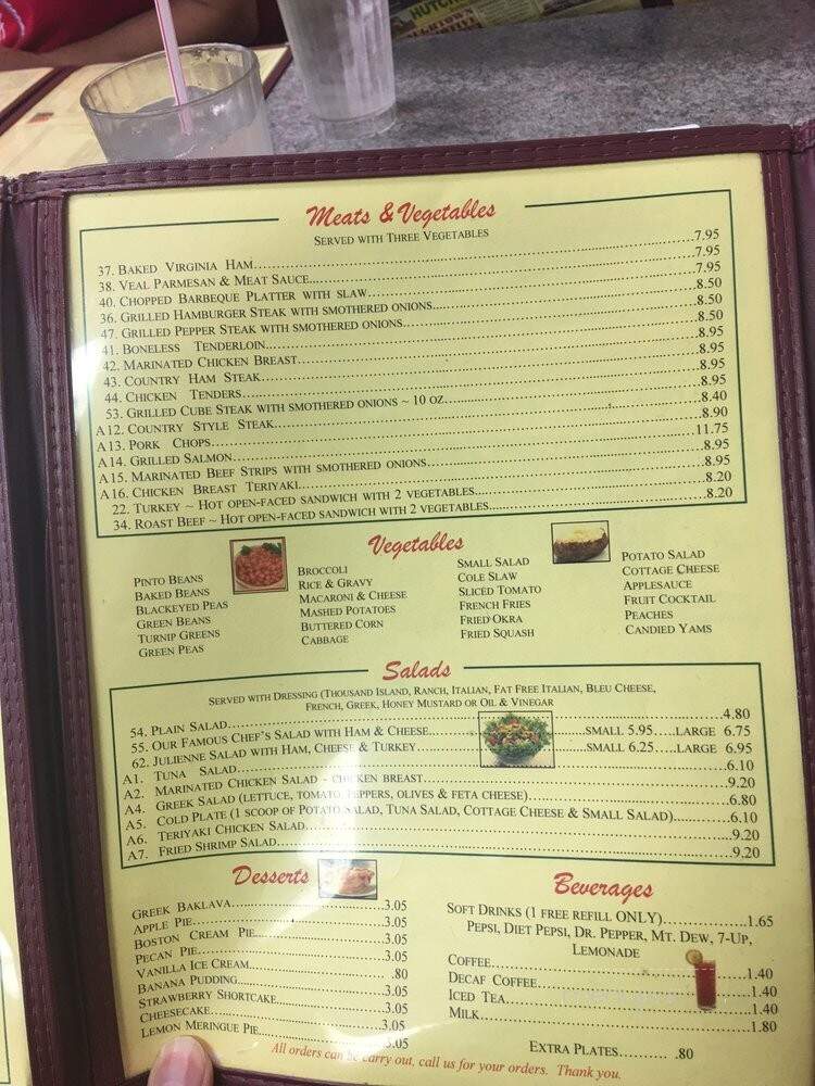Ranch-O-Drive In - Winston Salem, NC menu_pic