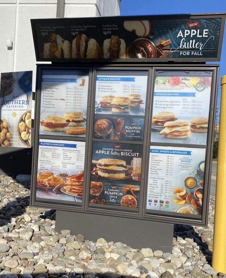 Biscuitville - Greensboro, NC menu_pic