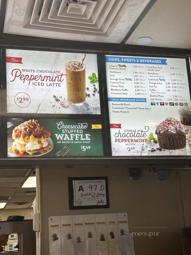 Biscuitville - Greensboro, NC menu_pic
