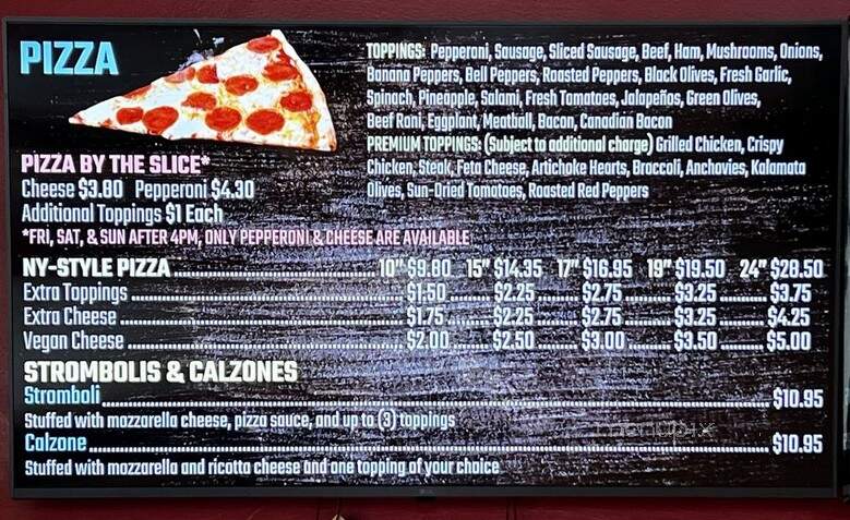 Mario's Pizza - Greensboro, NC menu_pic