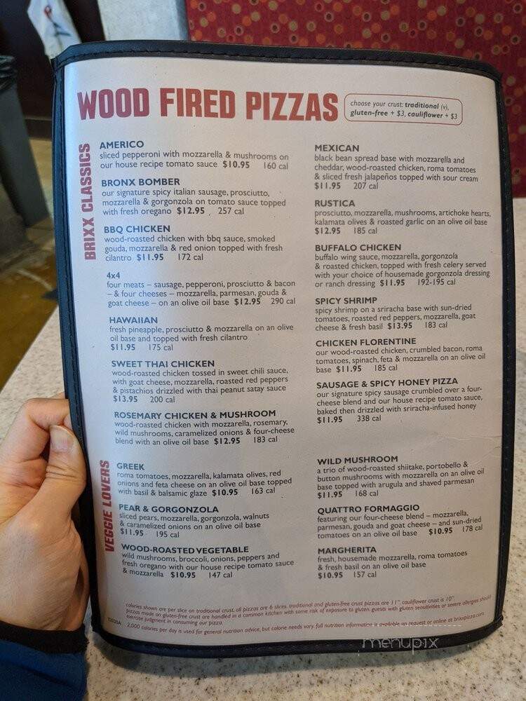 Brixx Wood Fired Pizza - Chapel Hill, NC menu_pic