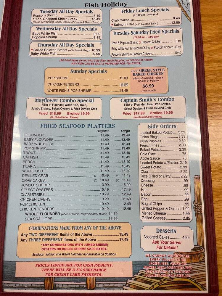 Mayflower Seafood Restaurant - Reidsville, NC