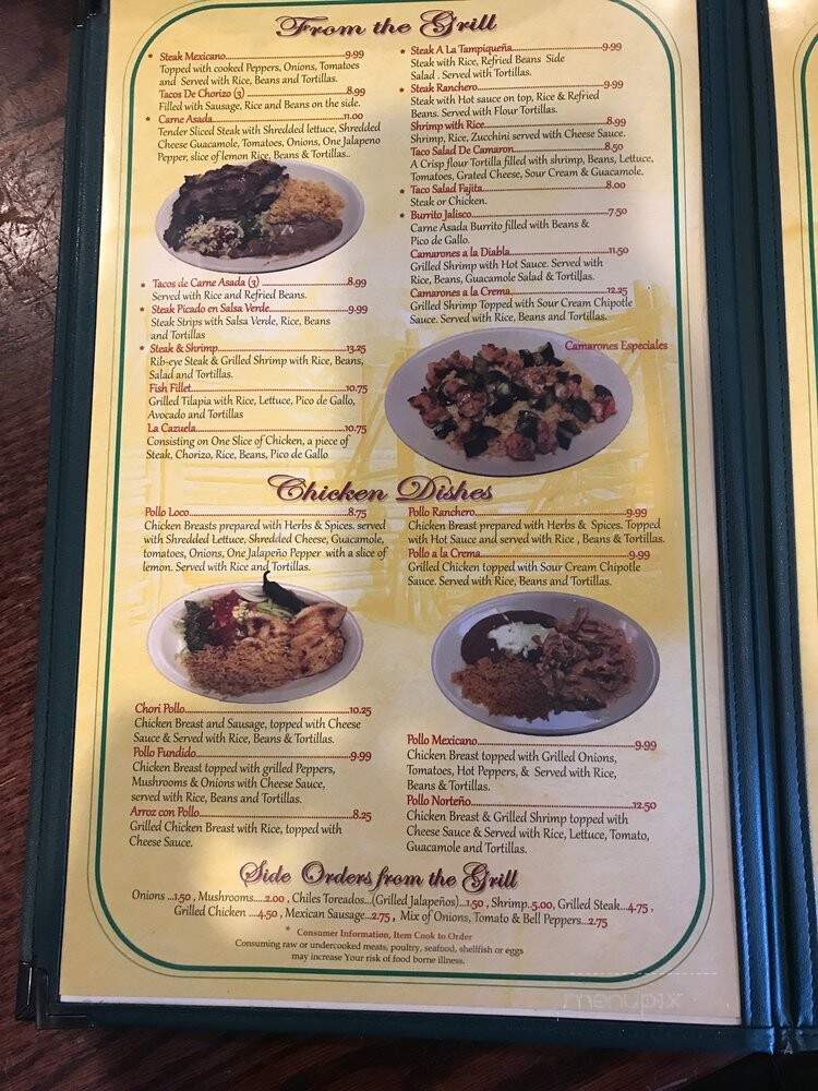 El Dorado Mexican Restaurant - Raleigh, NC menu_pic