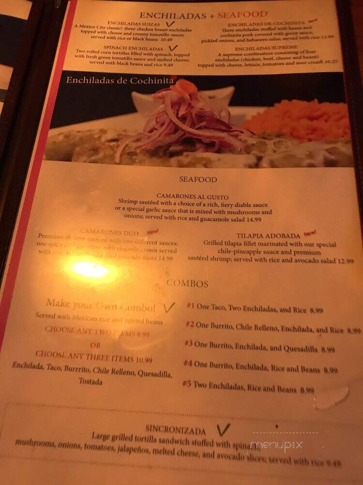 El Rodeo Mexican Restaurant - Raleigh, NC menu_pic