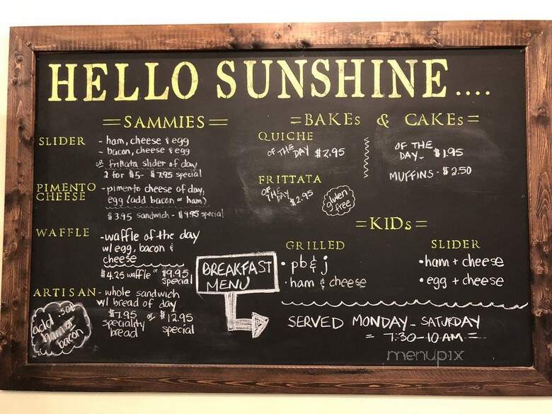 Jovi's Kitchen - Wake Forest, NC menu_pic