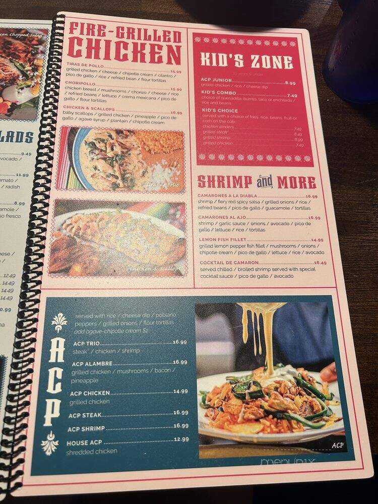 La Rancherita Mexican Restaurant - Apex, NC menu_pic
