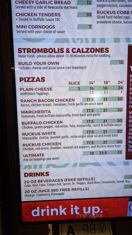 Ruckus Pizza - Raleigh, NC