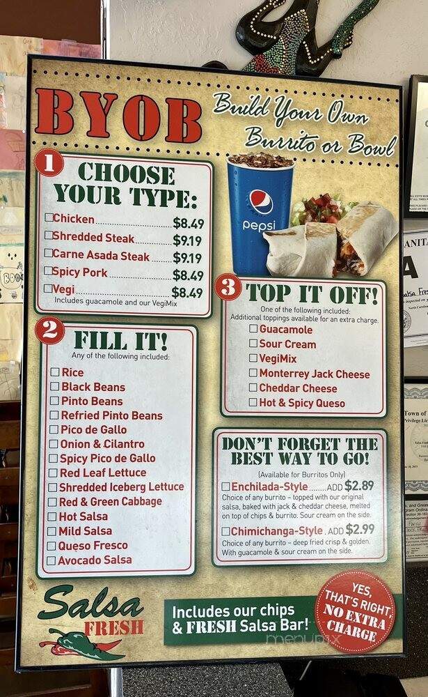 Salsa Fresh Mexican Grill - Morrisville, NC
