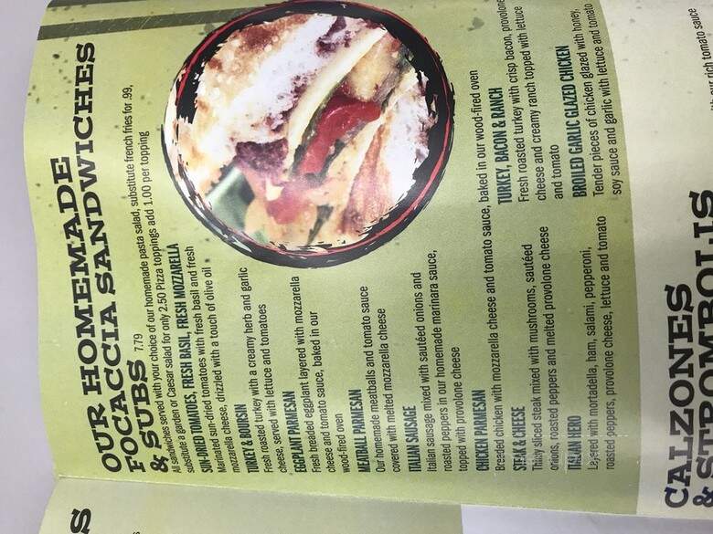 Stromboli's Express - Raleigh, NC menu_pic