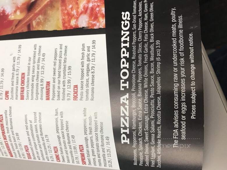 Stromboli's Express - Raleigh, NC menu_pic