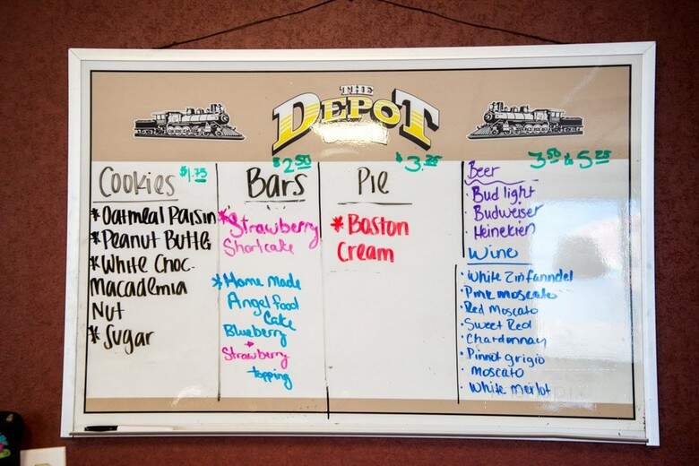 Depot Family Restaurant - Jamestown, ND menu_pic
