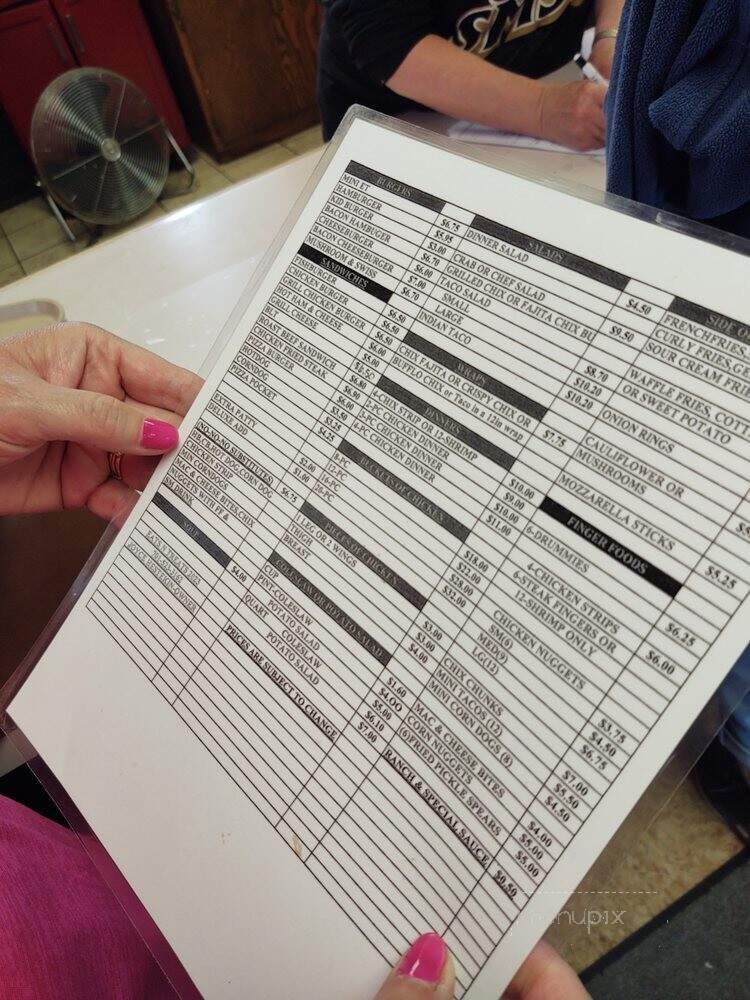 Eat & Treats - Bowman, ND menu_pic