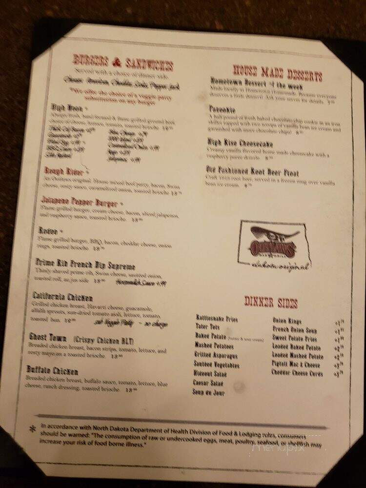 Outlaw's Bar & Grill - Watford City, ND