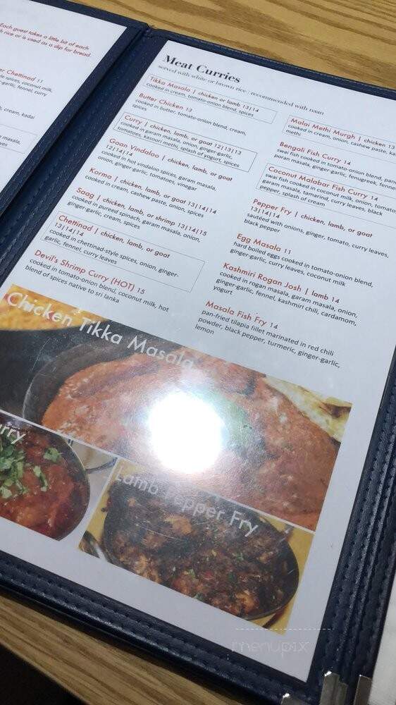Passage To India - Fargo, ND menu_pic