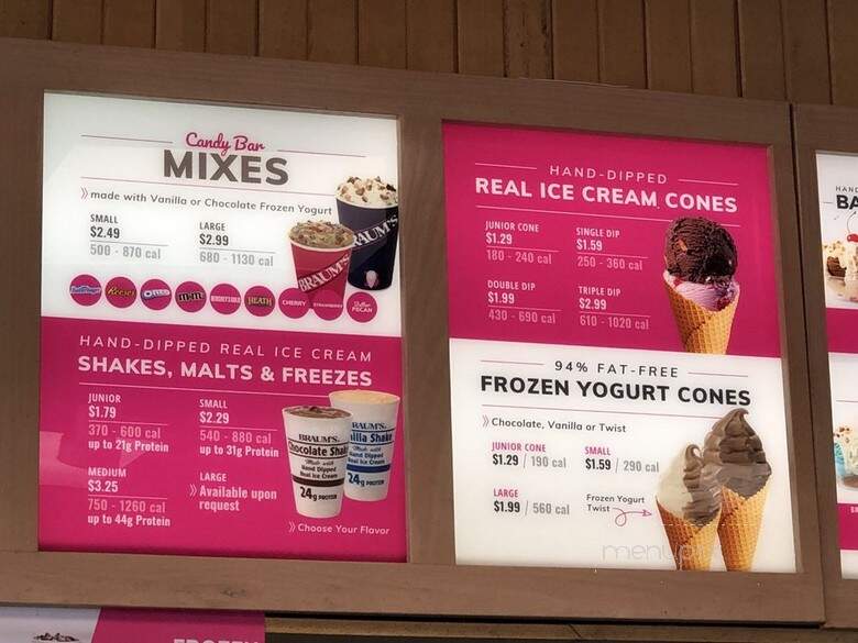 Braum's Ice Cream & Dairy - Mcalester, OK menu_pic