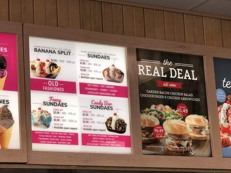Braum's Ice Cream & Dairy - Mcalester, OK menu_pic