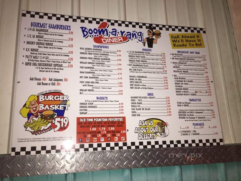 Boomarang Diner - Fort Gibson, OK